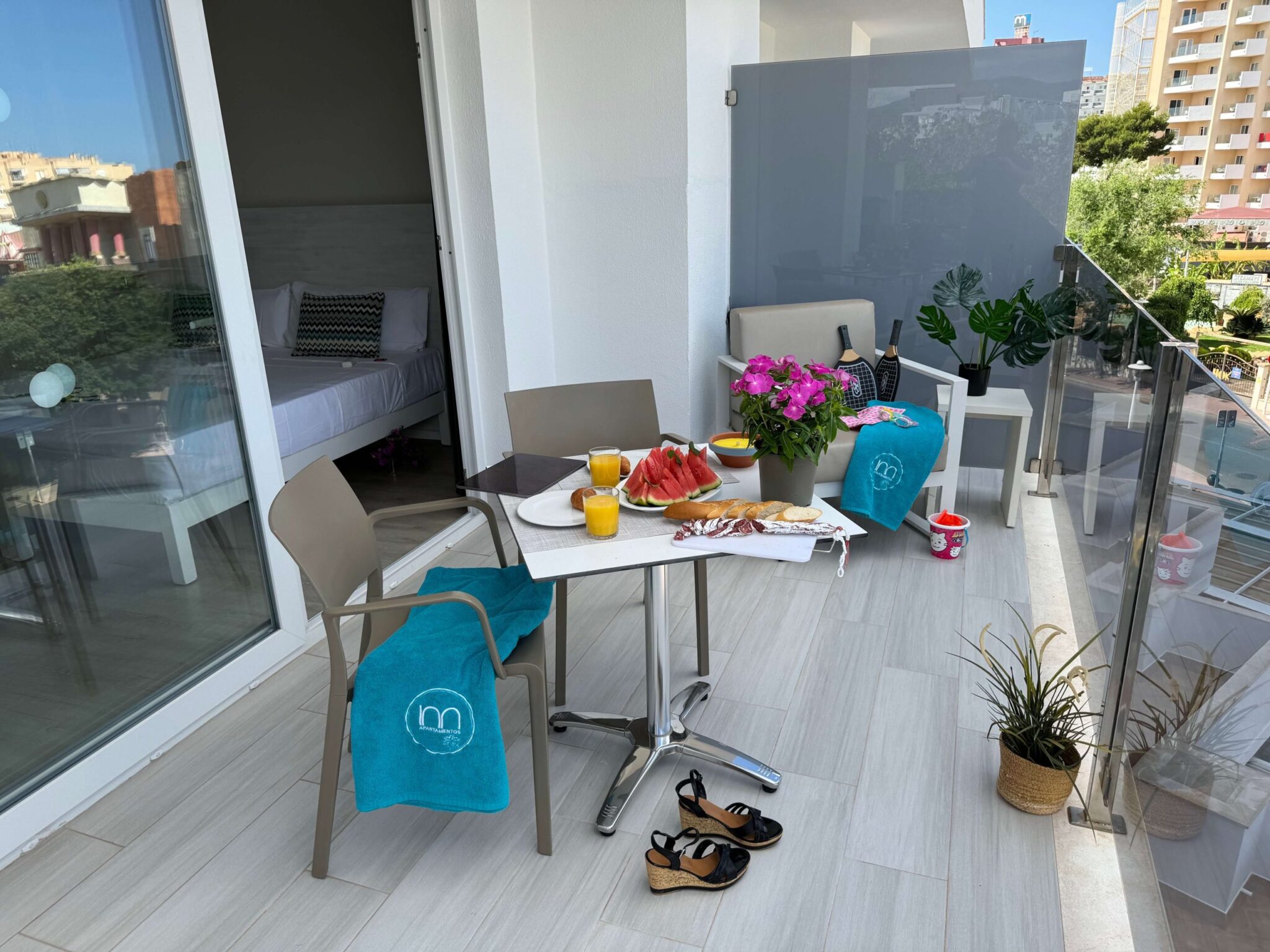 Inn Mallorca, aparthotel in Magaluf – terrace