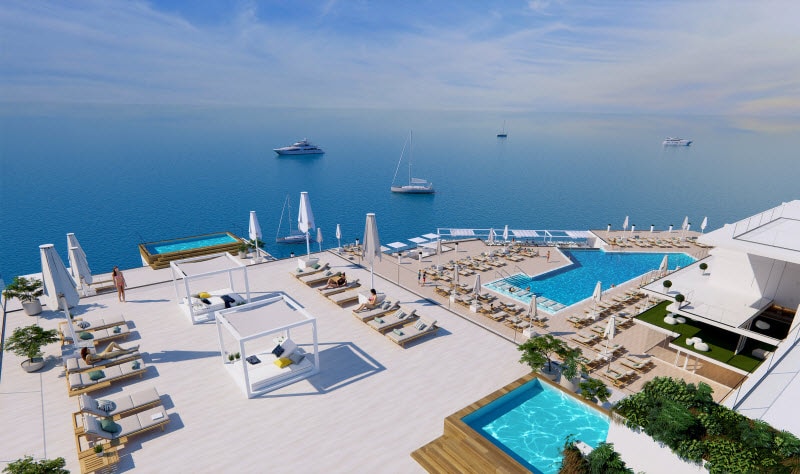 Elba Sunset Mallorca Thalasso Spa aerial view