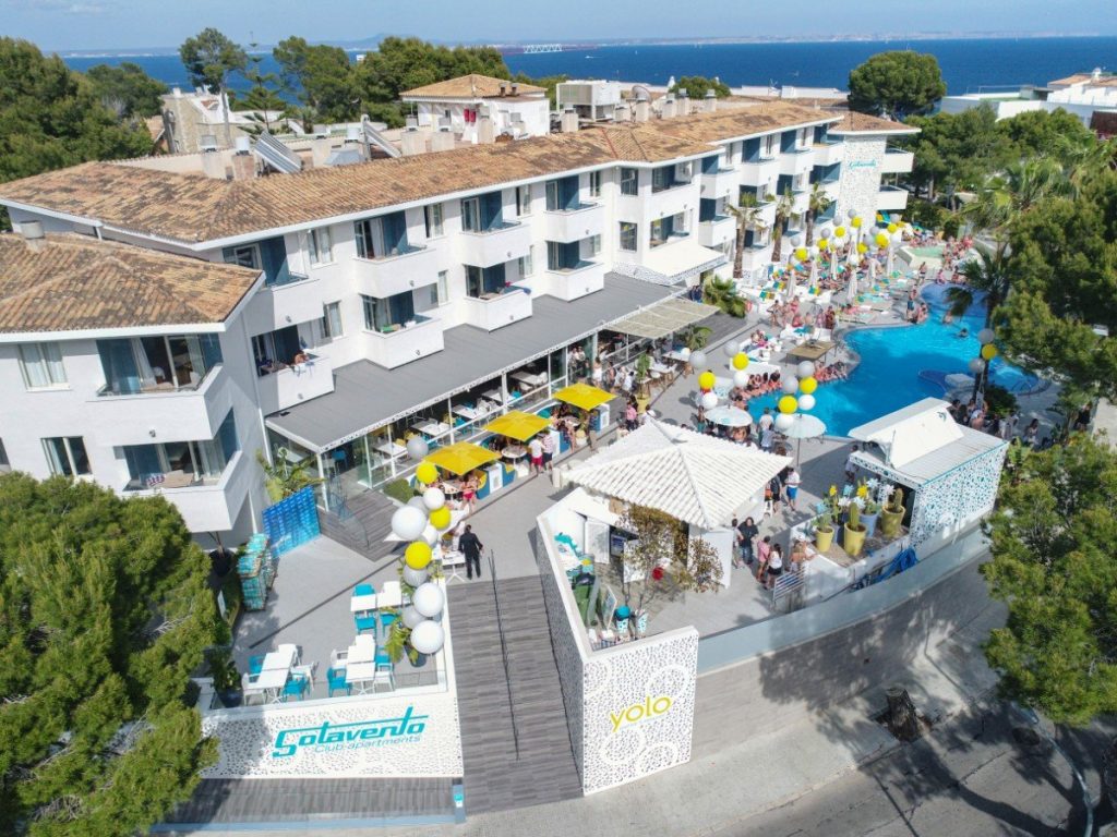 Sotavento Club Apartments aerial view