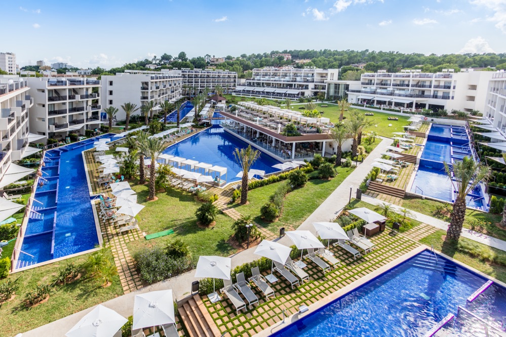 Zafiro Palace Palmanova Aerial view