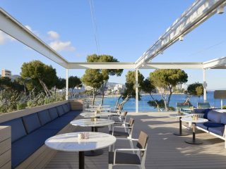Melia Calvia Beach buffet terrace