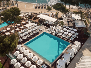 Melia South Beach aerial view Magaluf