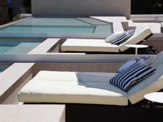 Son Caliu Spa & Oasis sunbeds pool